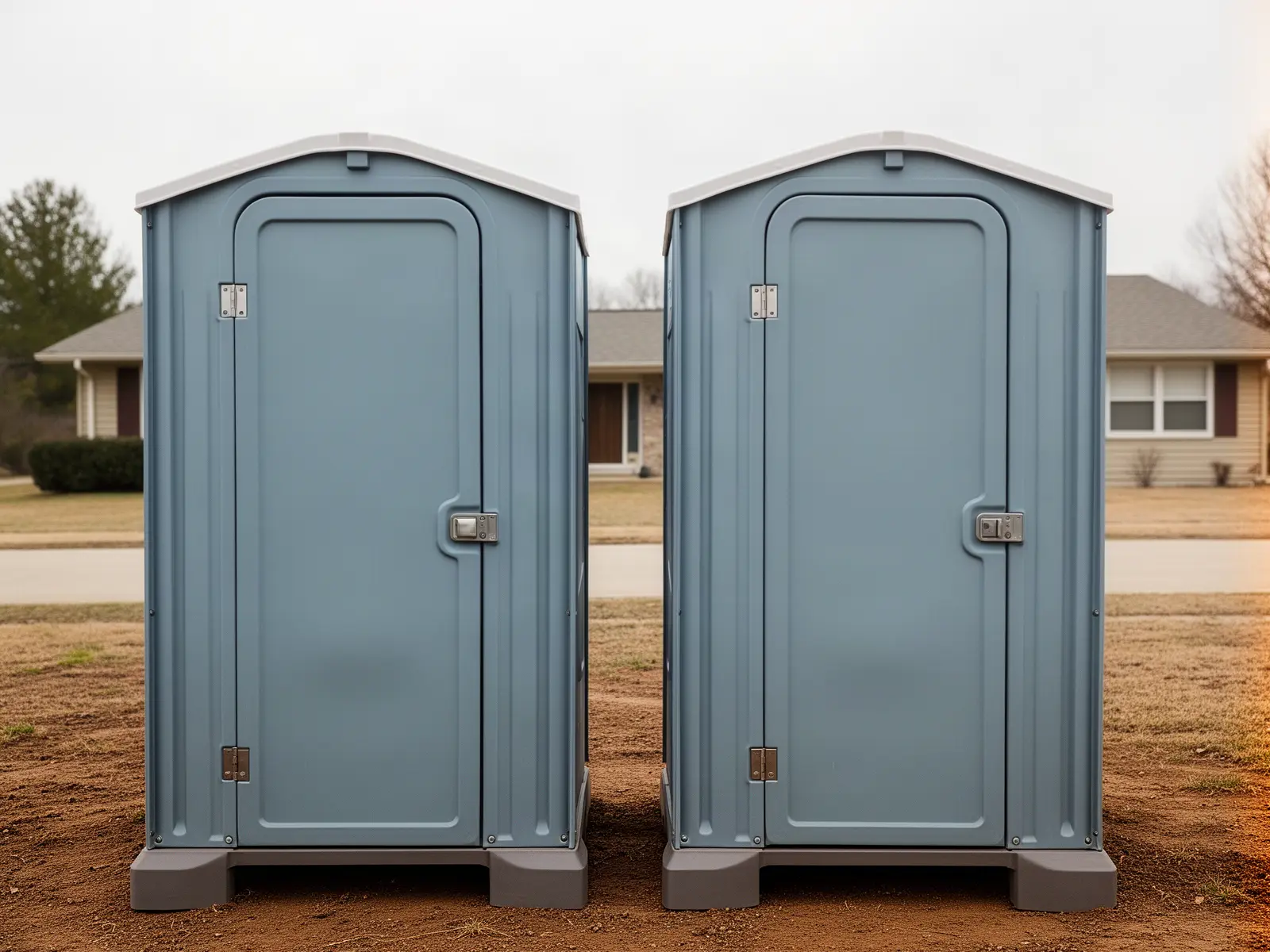 Clean porta potty unit from Barrow & Chaney Portable Toilet Rental in Houston, TX